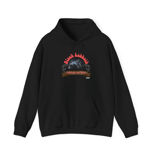 Black Labbath Hooded Band Sweatshirt